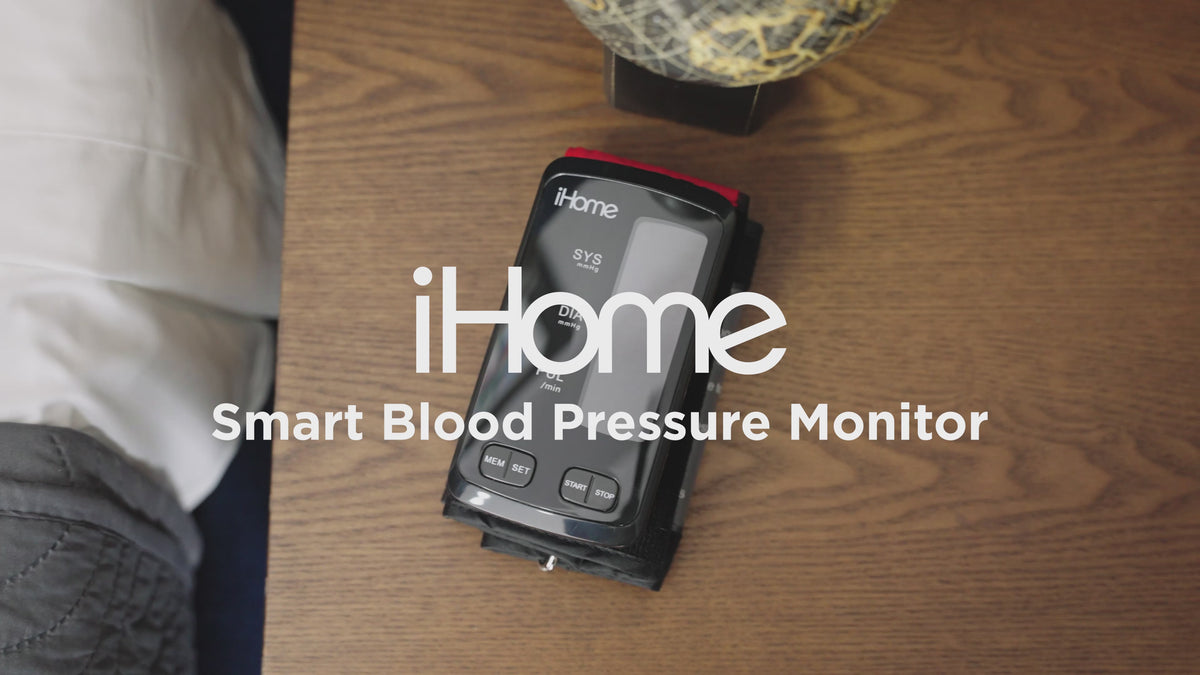 Smart Blood Pressure Monitor – iHome Health & Fitness