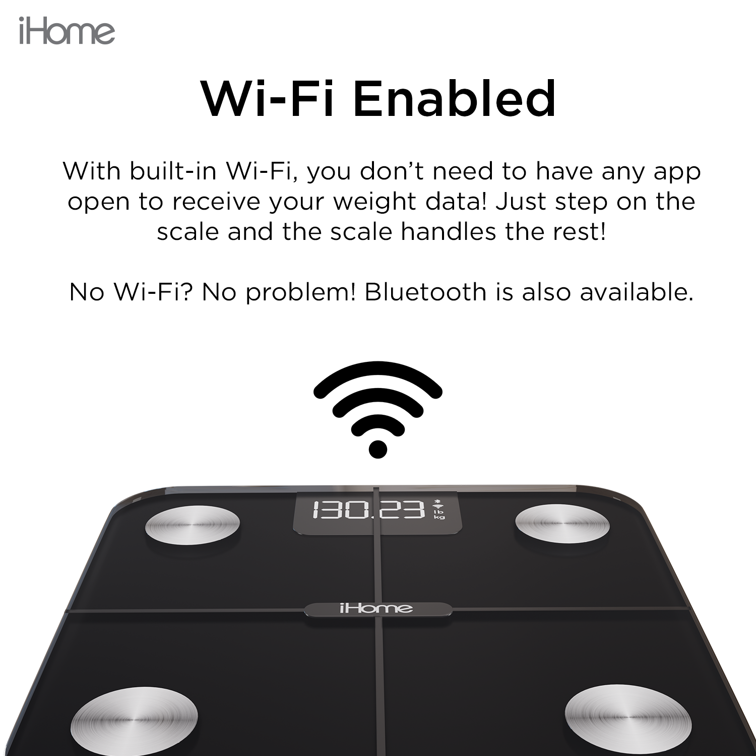 iHome Smart Wi-Fi Scale