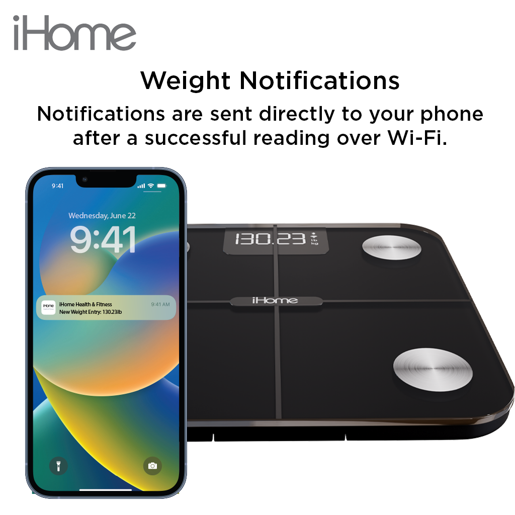 iHome Smart Wi-Fi Scale