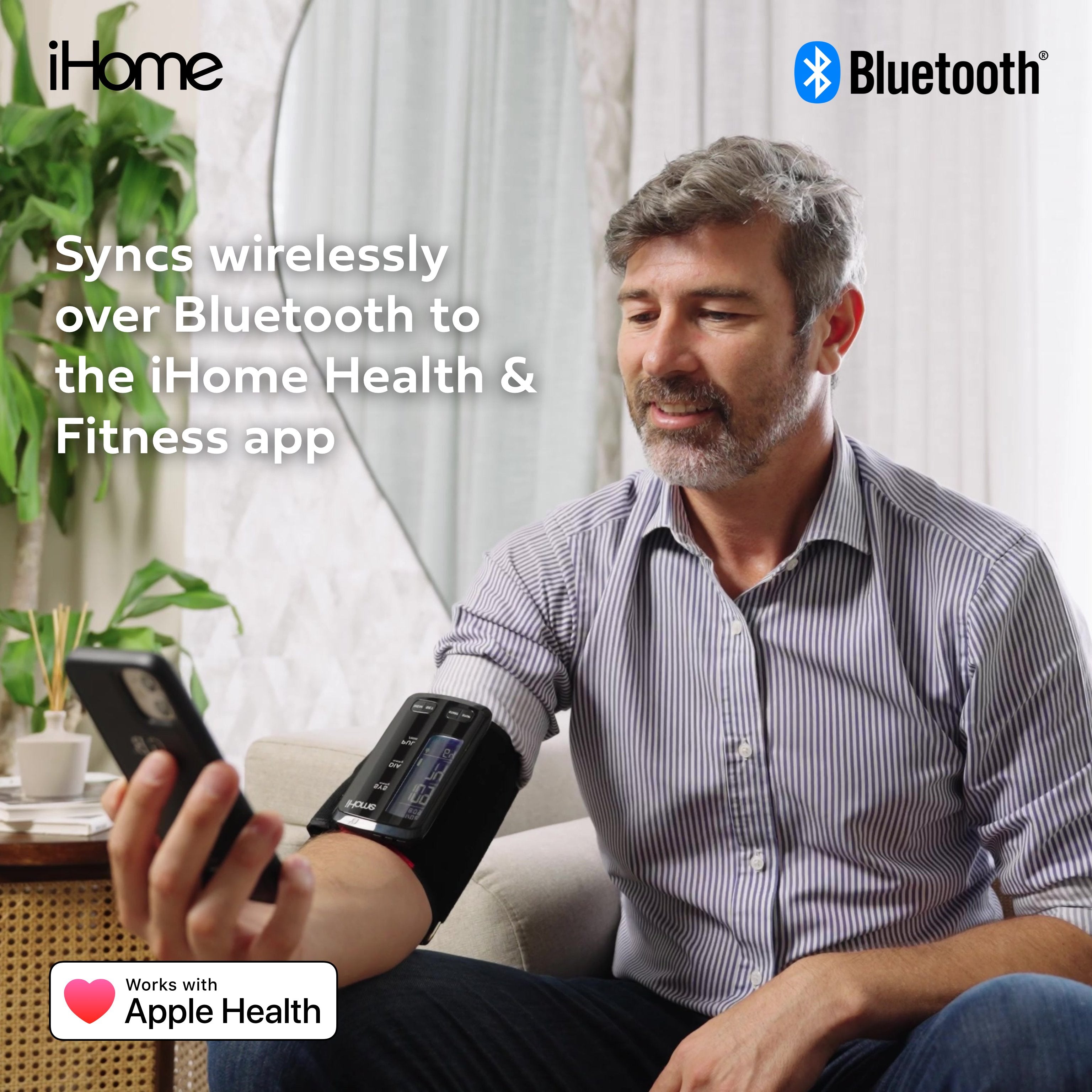 Smart Blood Pressure Monitor – iHome Health & Fitness